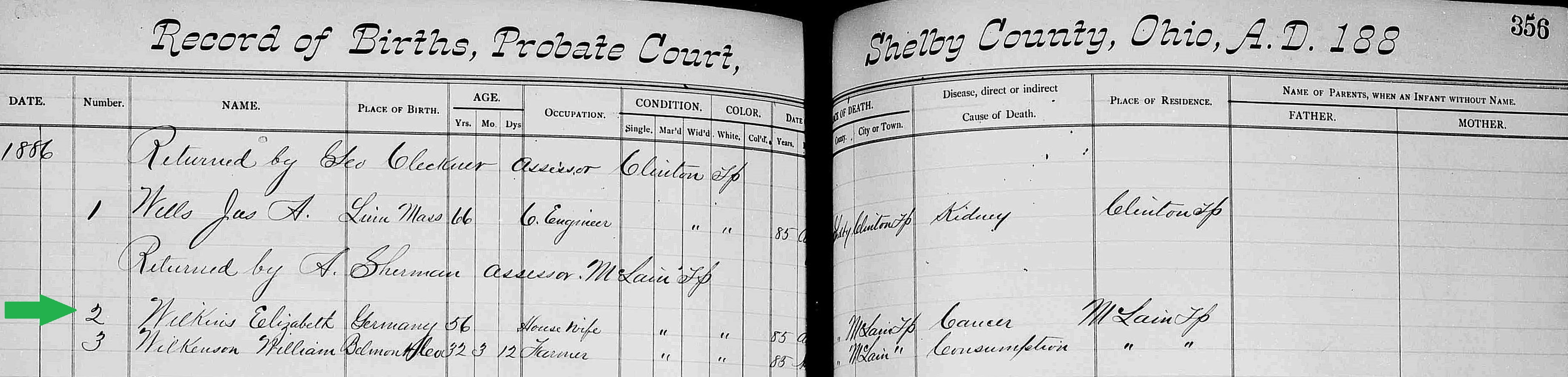 minster ohio county shelby county records